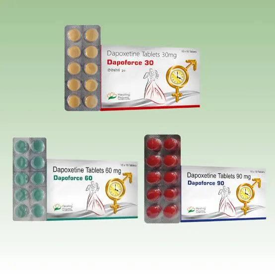 Dapoforce tablet for premature ejaculation delay and improved sexual stamina
