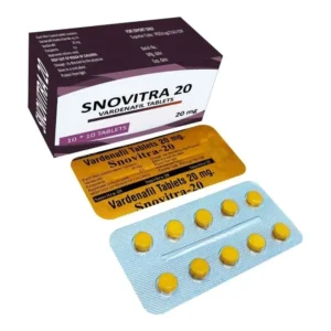 Snovitra tablet for erectile dysfunction treatment and firm erection maintenance