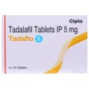 Tadaflo tablet (Tadalafil) for erectile dysfunction treatment