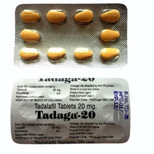 Tadaga (Tadalafil) tablet for erectile dysfunction treatment