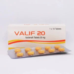 Valif 20 mg tablet for powerful erection and lasting erectile performance