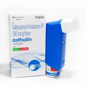 Asthalin Inhaler for instant asthma attack and breathlessness relief