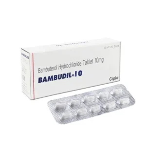 Bambudil tablet for bronchial asthma and chronic obstructive airway disease