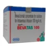 Bevatas 100 mg Bevacizumab injection vial for colorectal cancer treatment