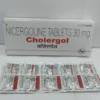 Cholergol 30 mg Nicergoline tablet strip for cognitive and brain function