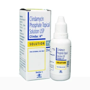 Clindac A solution Clindamycin antibiotic for bacterial acne