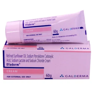Efaderm cream tube for dry skin moisturizing and barrier repair