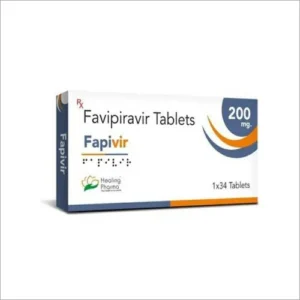Fapivir 200 mg Favipiravir tablet strip for antiviral therapy