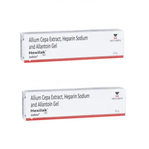 Hexilak Gel for scar reduction and wound healing