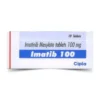 Imatib 100 mg Imatinib tablet box for leukemia targeted therapy
