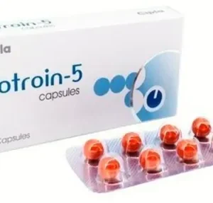 Isotroin 5 mg capsule for severe acne treatment