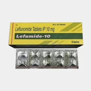 Lefumide 10 mg tablet for rheumatoid arthritis treatment