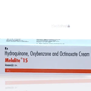 Melalite 15 Cream for dark spots and hyperpigmentation treatment