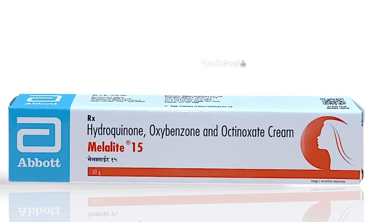 Melalite 15 Cream for dark spots and hyperpigmentation treatment