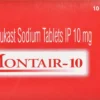Montair 10 mg tablet for asthma and allergic rhinitis relief