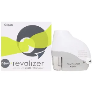 Revolizer inhaler device for asthma and COPD medication delivery