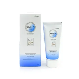 Rivela Gel for sun protection and skin lightening