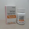 Tenvir 300mg Tenofovir tablet bottle for HIV antiretroviral therapy