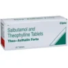 Theo Asthalin Forte for asthma and breathing difficulty relief