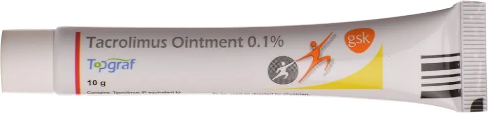 Topgraf 0.1% Ointment for eczema and atopic dermatitis treatment