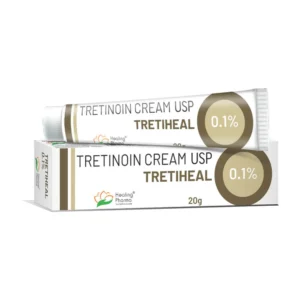 Tretinoin 0.1% Cream for acne and anti-aging treatment