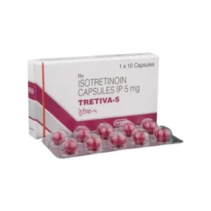 Tretiva 5 mg capsule for severe acne treatment