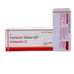 Covimectin 12 mg Ivermectin tablets used for treating parasitic infections